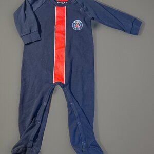 Paris Saint Germain Footed‎ Outfit PSG Football Soccer Baby Infant 24 Months